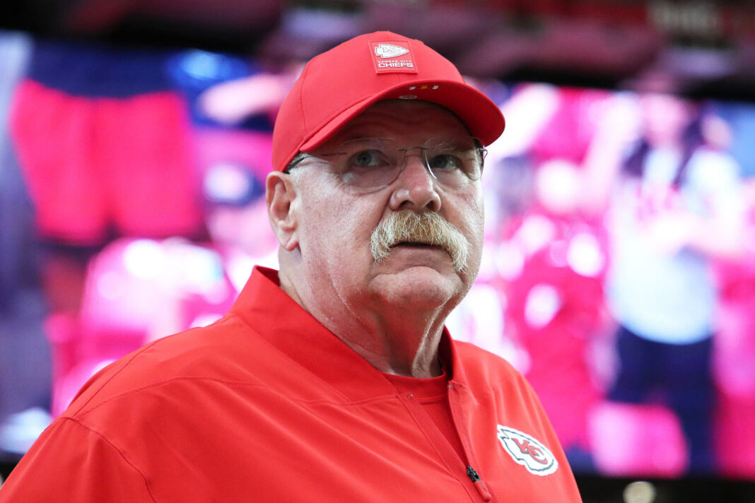 A bullet struck the office of Kansas City Chiefs head coach Andy Reid 15 months ago
