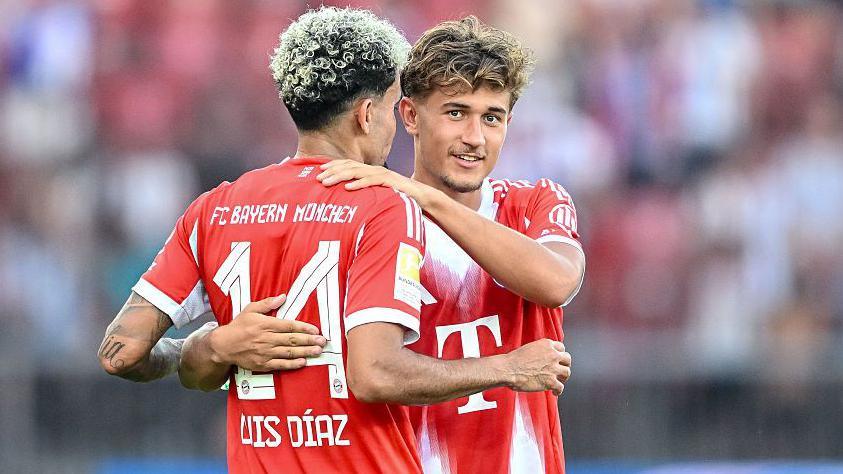 Luis Diaz and Tom Bischof