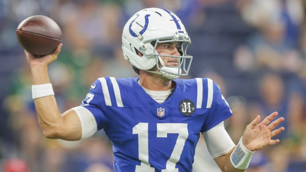 Colts' QB coach on what separated Daniel Jones from Anthony Richardson in competition
