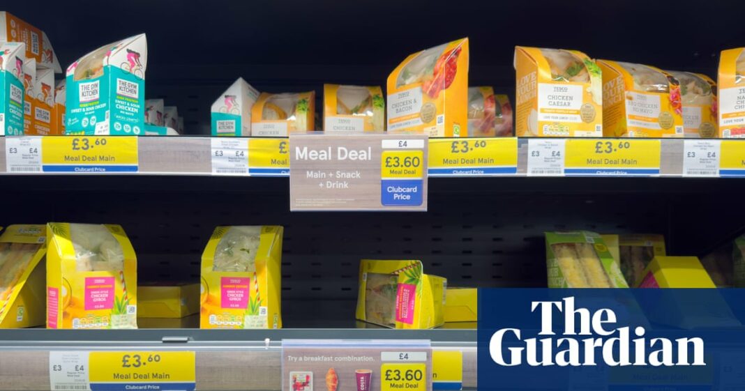 Customers feeling raw after Tesco adds 25p to price of a meal deal
