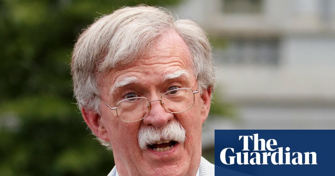 FBI raids home of John Bolton, Trump’s ex-national security adviser
