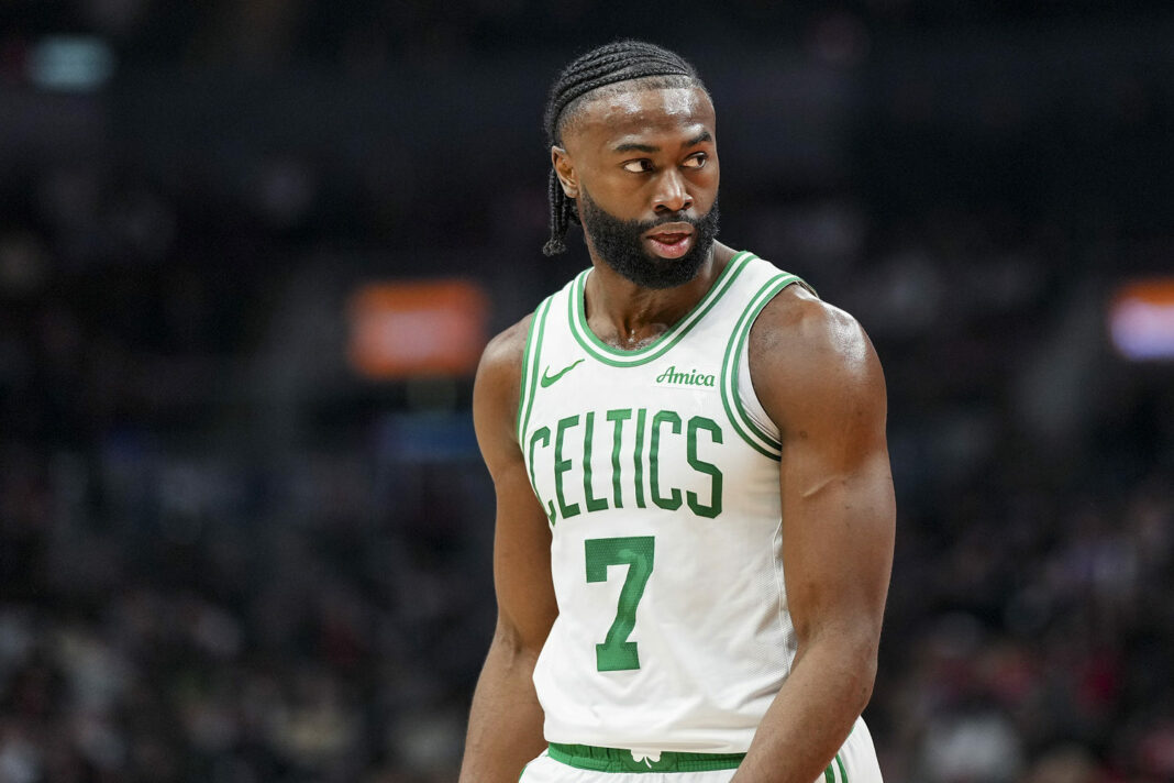 Father of Boston Celtics star Jaylen Brown accused of stabbing a man in Las Vegas 

