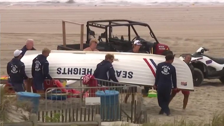 Hurricane Erin Pounds East Coast With Massive Waves, Flooding
