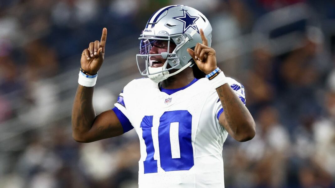 Joe Milton III scores two touchdowns for Cowboys in win versus Atlanta
