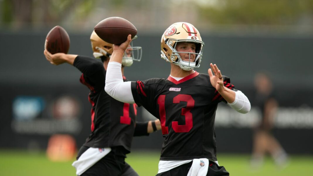 Kyle Shanahan non-committal on QB picture for 49ers final preseason game
