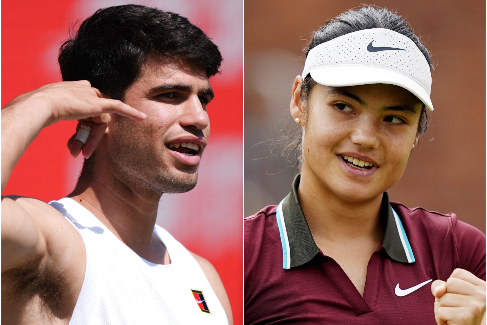 Carlos Alcaraz and Emma Raducanu will pair up in New York