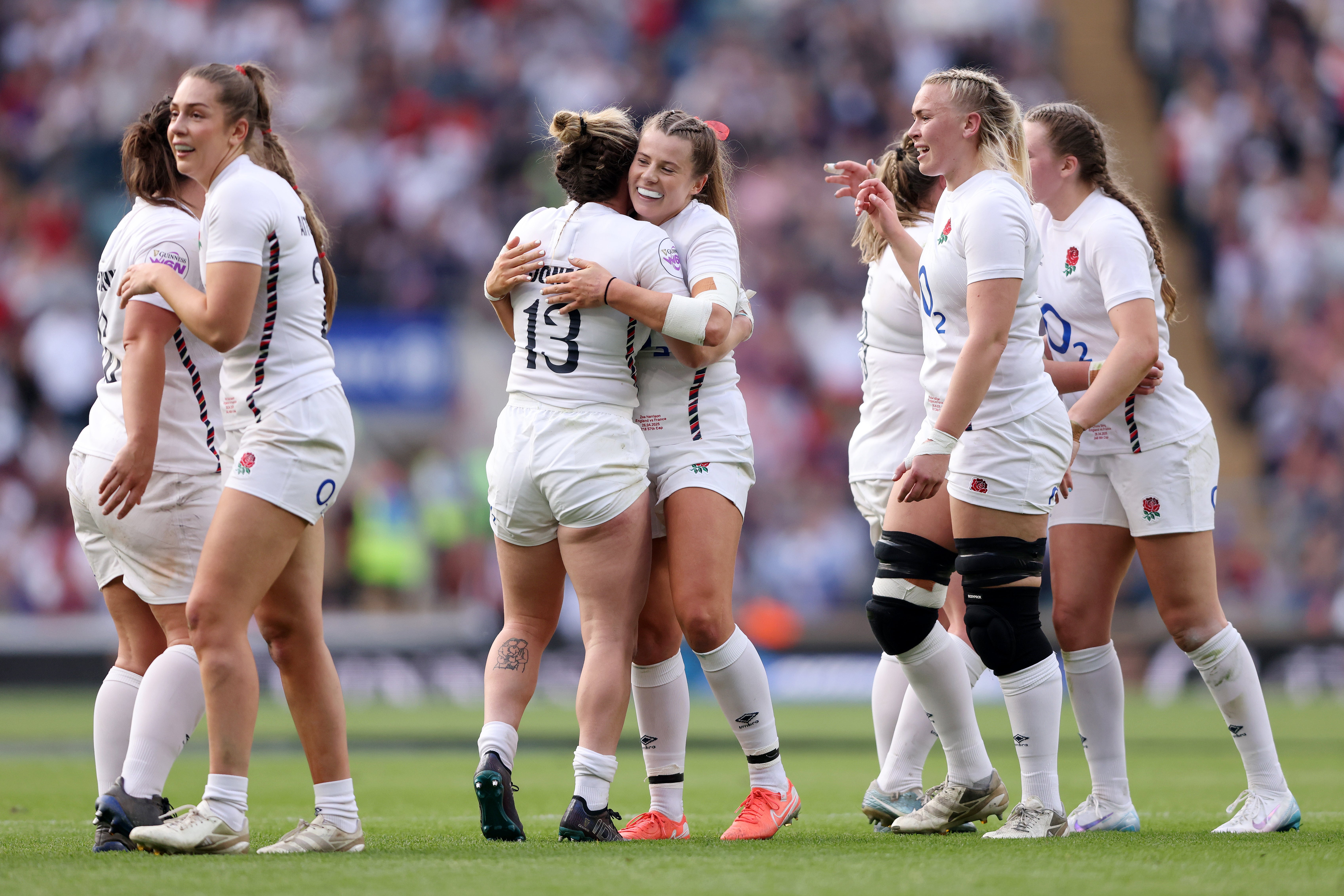 The Red Roses have won seven consecutive Six Nations titles