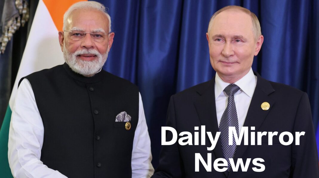 Prime minister modi held an important meeting with president putin at sco summit